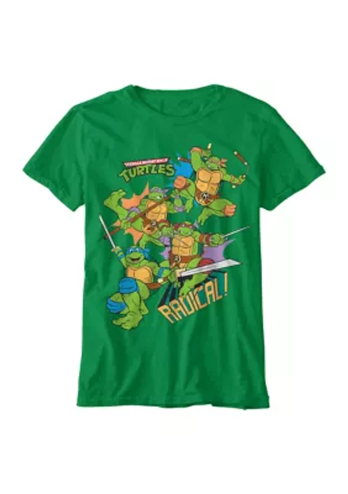 Boys 8-20 Radical Turtles Graphic T-Shirt