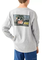 Boys 8-20 Drake Long Sleeve Graphic T-Shirt