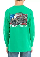 Boys 8-20 Americana Truck Graphic T-Shirt