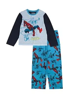 Boys 4-10 Spidey Power Printed Pajama Set