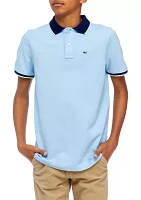 Boys 8-20 Classic Tipped Piqué Polo Shirt