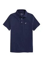 Boys 8-20 Clean Slub Jersey Polo Shirt