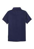 Boys 8-20 Clean Slub Jersey Polo Shirt