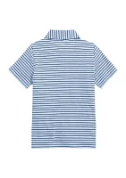 Boys 8-20 Short Sleeve Striped Polo Shirt