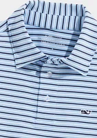 Boys 8-20 Short Sleeve Striped Polo Shirt