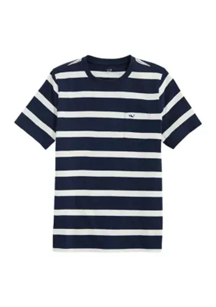 Boys 8-20 Clean Slub Breton T-Shirt