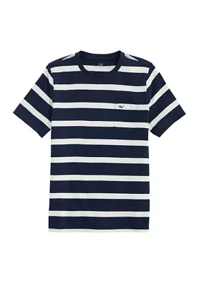 Boys 8-20 Clean Slub Breton T-Shirt