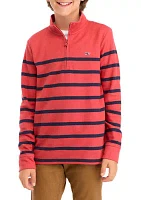 Boys 8-20 Long Sleeve Striped Pullover