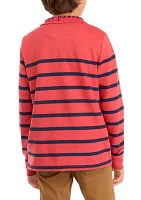 Boys 8-20 Long Sleeve Striped Pullover