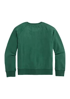 Boys 8-20 Graphic Crew Neck Pullover