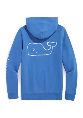 Boys 8-20 Vintage Whale Pullover Hoodie