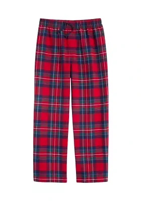 Boys 8-20 Flannel Lounge Pants