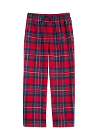 Boys 8-20 Flannel Lounge Pants