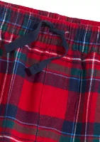 Boys 8-20 Flannel Lounge Pants