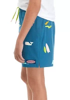 Boys 8-20 Printed Chappy Swim Trunks