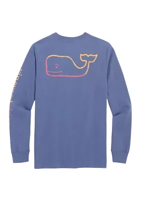 Boys 8-20 Burgee Vintage Whale Long Sleeve T-Shirt