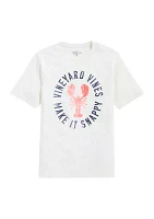 Boys 8-20 Make It Snappy Short Sleeve Graphic T-Shirt