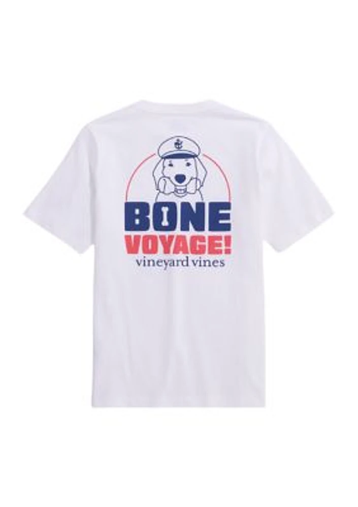 Boys 8-20 Bone Voyage Short Sleeve Graphic Pocket T-Shirt