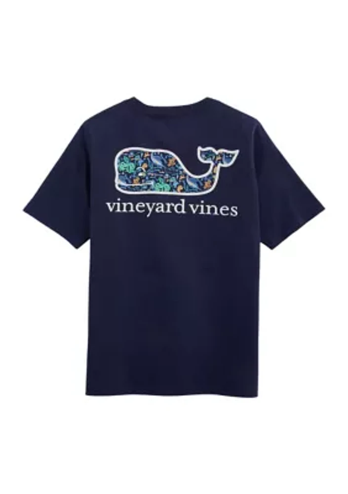 Boys 8-20 Underwater Chappy Whale Short Sleeve T-Shirt