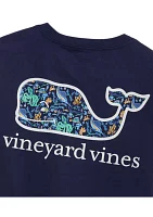 Boys 8-20 Underwater Chappy Whale Short Sleeve T-Shirt