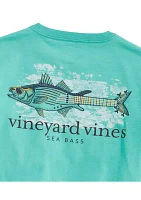 Boys 8-20 Sea Bass Pocket T-Shirt