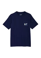 Boys 8-20 Whale Fill Short Sleeve Pocket T-Shirt