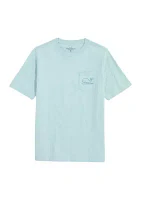 Boys 4-20 Vintage Whale Pocket T-Shirt