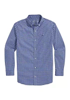 Boys 8-20 Classic Fit Gingham Shirt