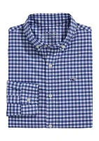 Boys 8-20 Classic Fit Gingham Shirt