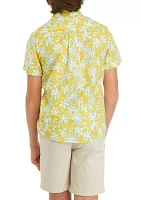 Boys 8-20 Printed Short Sleeve Shirt