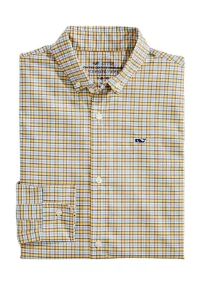 Boys 8-20 Long Sleeve Plaid Dress Shirt