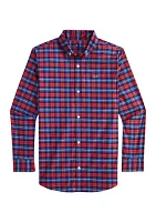 Boys 8-20 Plaid On the Go Brrr Shirt