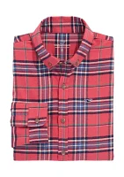 Boys 8-20 Brushed Flannel Shirt