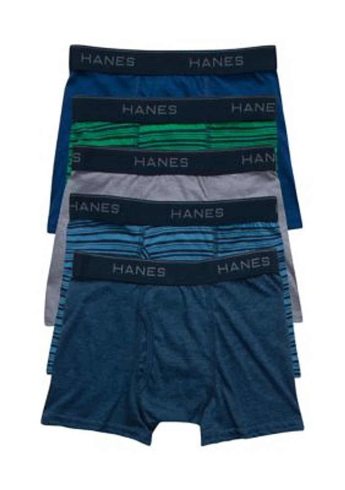 Boys 4-7 Set of 5 Boxer Briefs