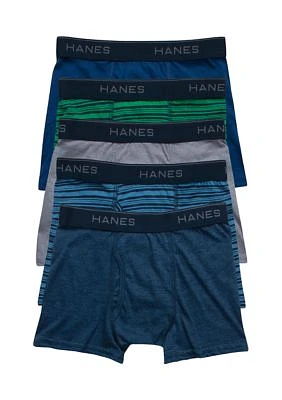 Boys 4-7 Set of 5 Boxer Briefs