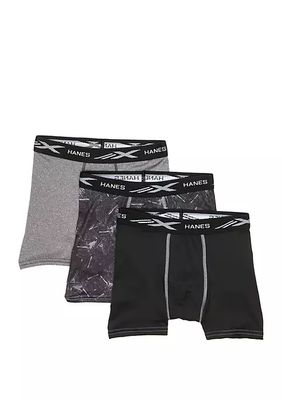 Boys 8-20 Stretch Basic Boxer Briefs