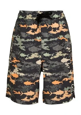 Boys 8-20 Digital Escape Youth Swim Trunks