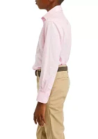 Boys 8-20 Solid Dress Shirt