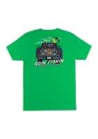 Boys 8-20 Fishing Graphic T-Shirt