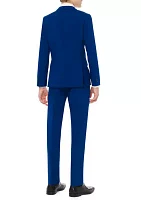 Boys 8-20 Navy Royale Solid Color Suit