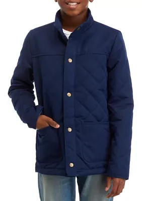 Boys 8-20 Quilted Barn Jacket