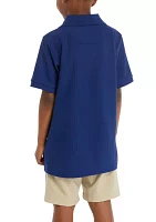 Boys 8-20 Cotton Piqué Polo Shirt