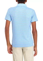 Boys 8-20 Striped Performance Polo Shirt