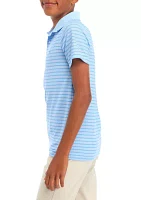 Boys 8-20 Striped Performance Polo Shirt