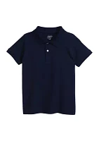 Boys 4-7 Solid Piqué Polo Shirt