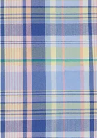 Boys 4-7 Woven Coastal Plaid Poplin Shirt