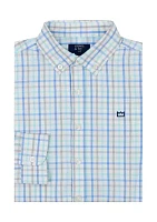 Boys 8-20 Woven Poplin Shirt