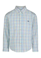 Boys 8-20 Woven Poplin Shirt