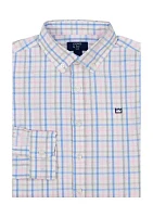 Boys 8-20 Woven Poplin Shirt