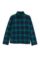 Boys 4-7 Double Knit 1/4 Zip Pullover